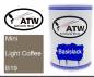 Preview: Mini, Light Coffee, B19: 500ml Lackdose, von ATW Autoteile West.